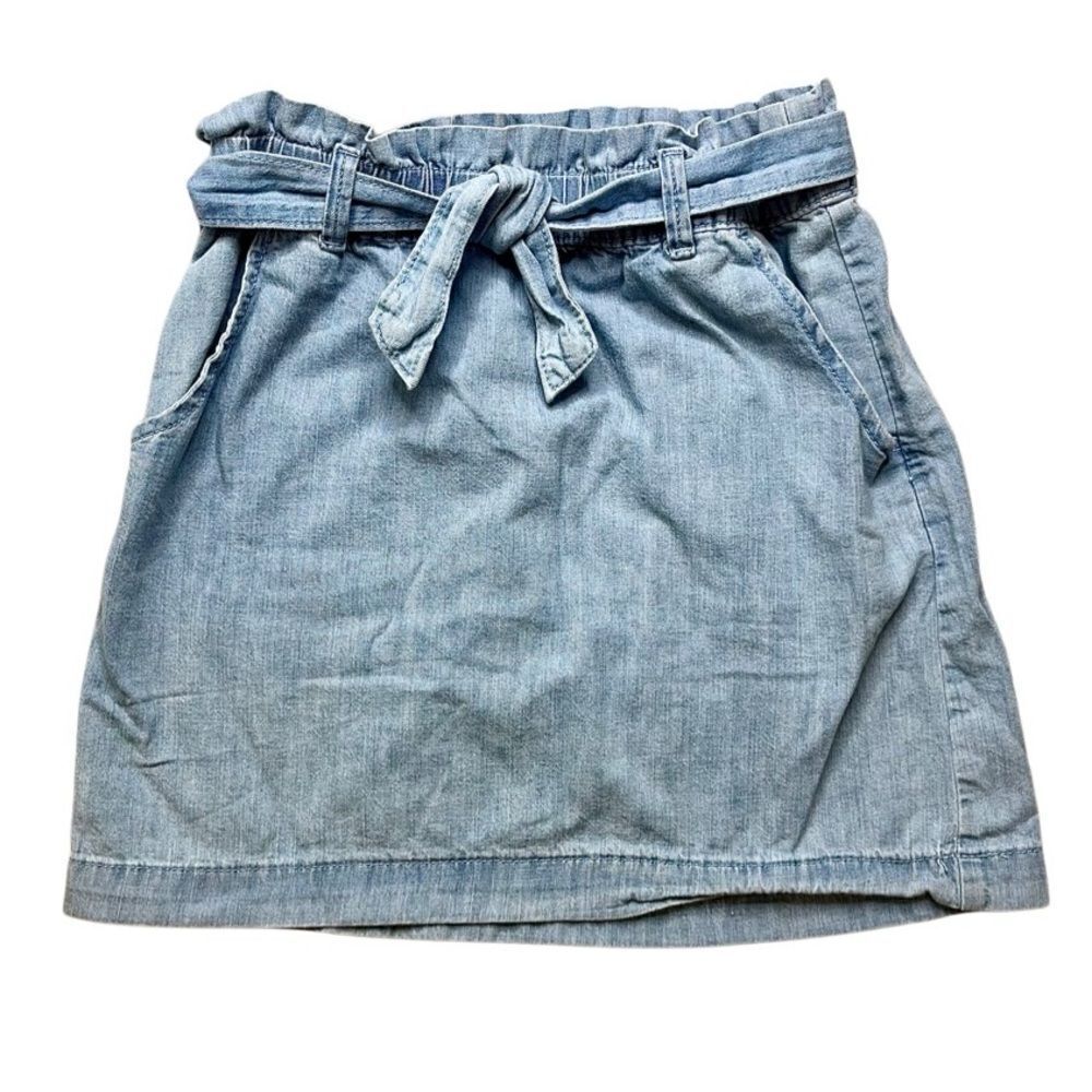 Cat & Jack Denim Blue Skort Light Wash Size XL